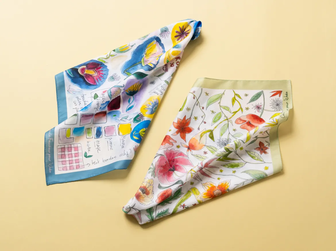 未使用　WAKO ベトナム製　手刺繍ハンカチ　タオルハンカチ　ワコウ　銀座和光 ハンカチーフコレクション | WAKO公式オンラインブティック