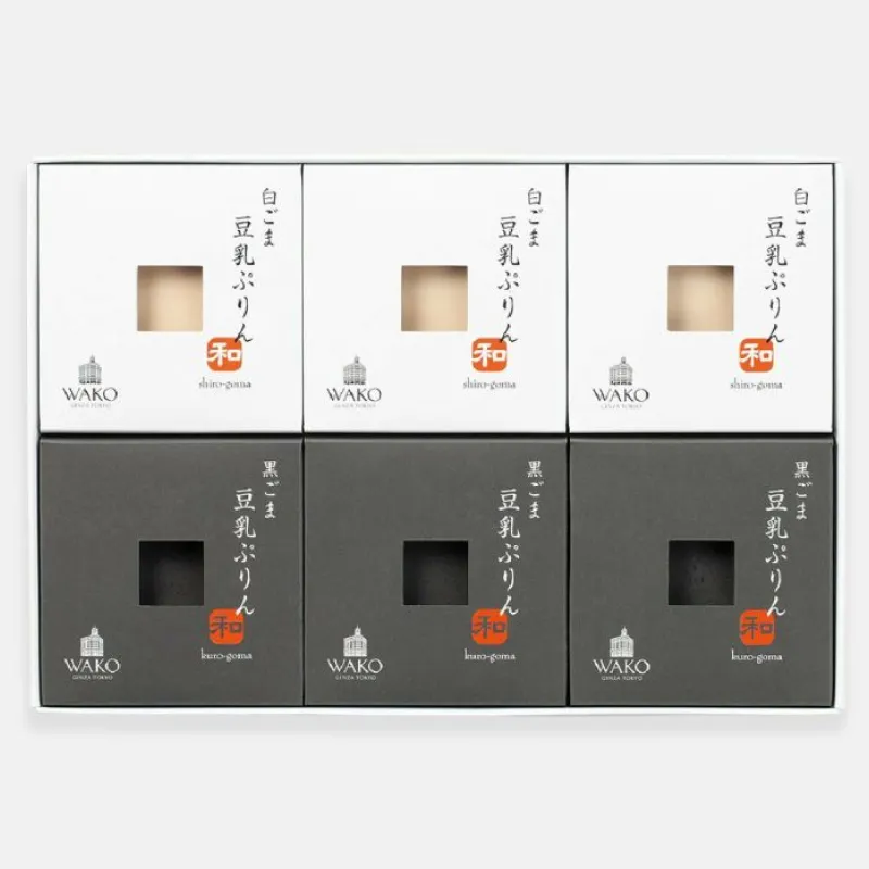ごま豆乳ぷりん（6個） *