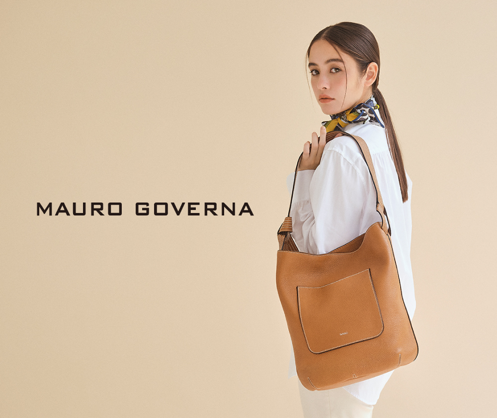 受賞店 MAURO GOVERNA マウロゴヴェルナ オーストリッチ ハンドバッグ