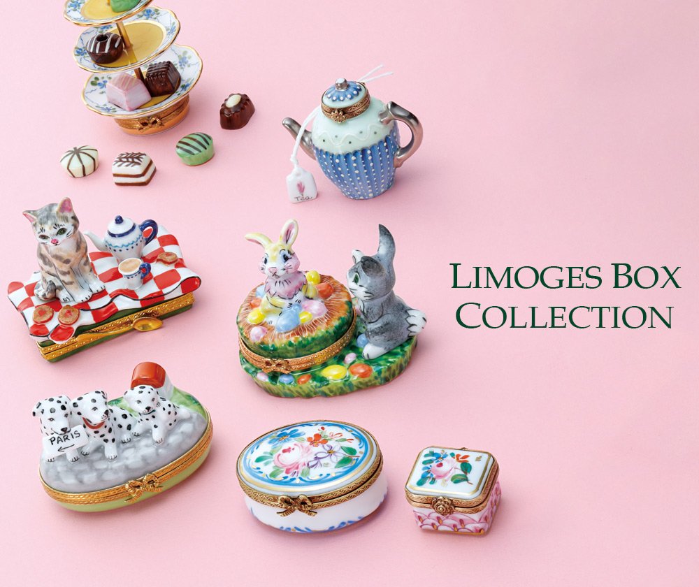 エントリー最大P14倍以上 【Limoges】リモージュボックス - 小物入れ