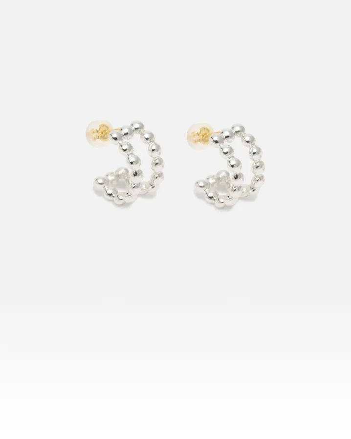 リロ ピアス〈dew〉シルバー