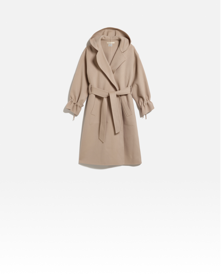 NEW CLOSET リバーフードコート ベージュ