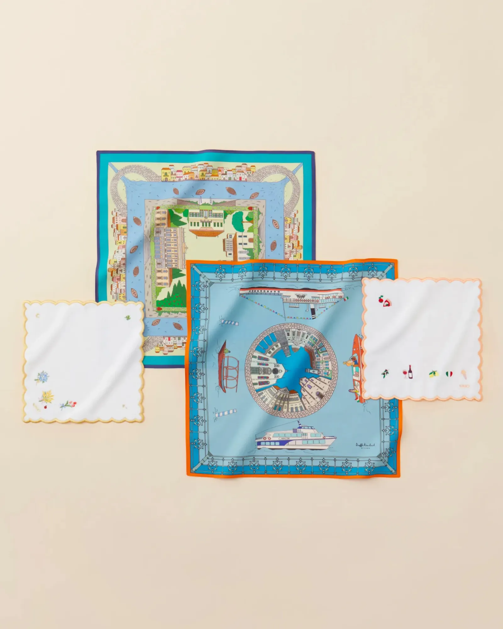 色彩の美しさが春に映える、新作ハンカチーフ