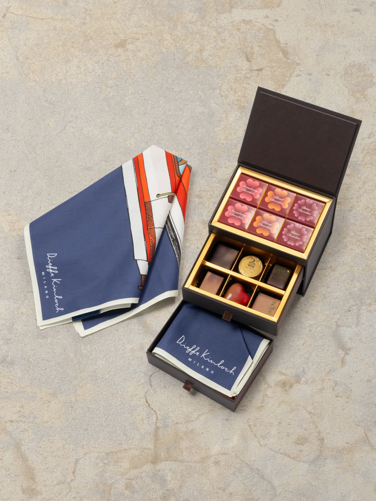 【予約】スペシャリテ＆ハンカチ詰合せ「METRO」