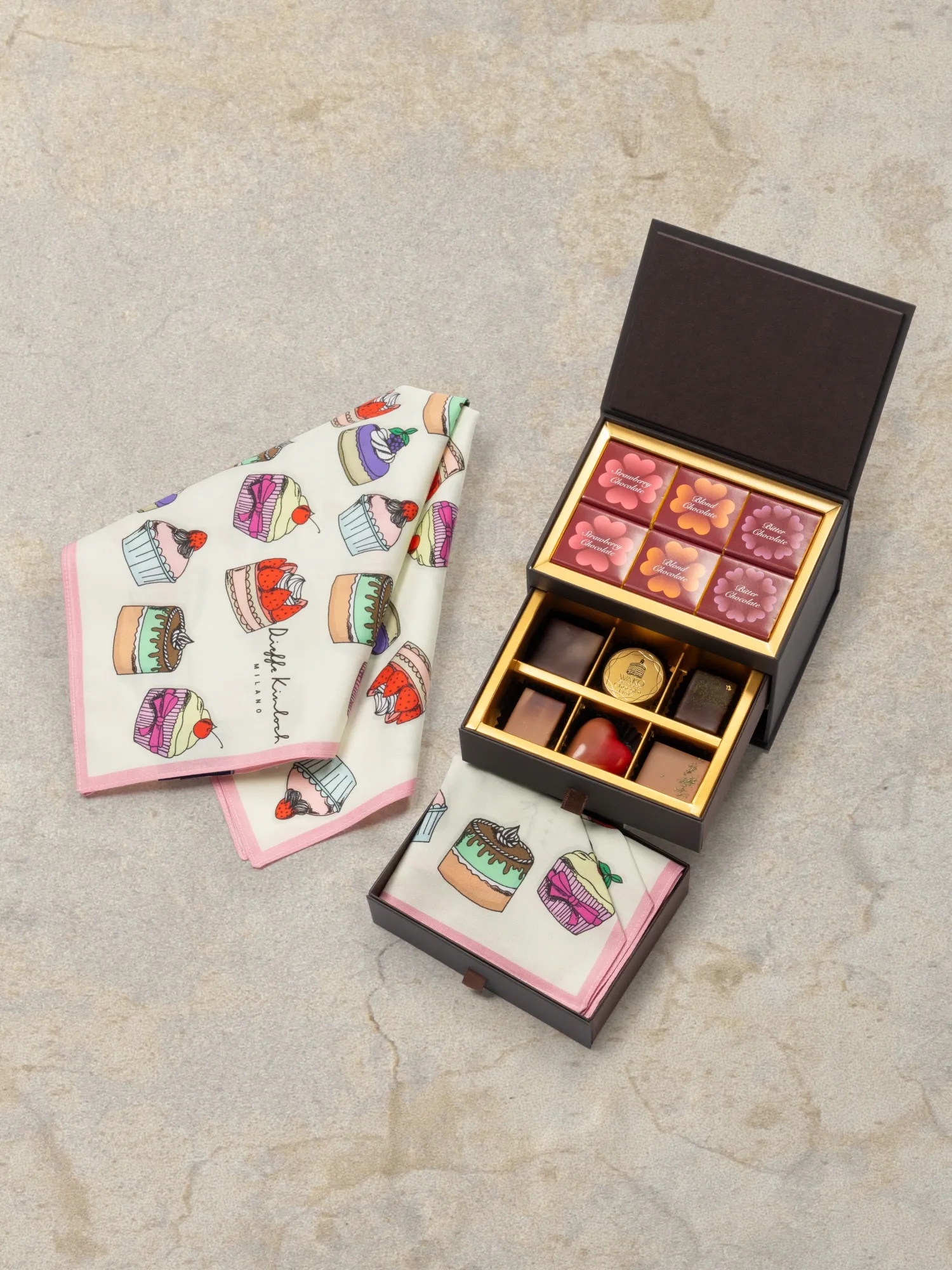 【予約】スペシャリテ＆ハンカチ詰合せ「DOLCI」