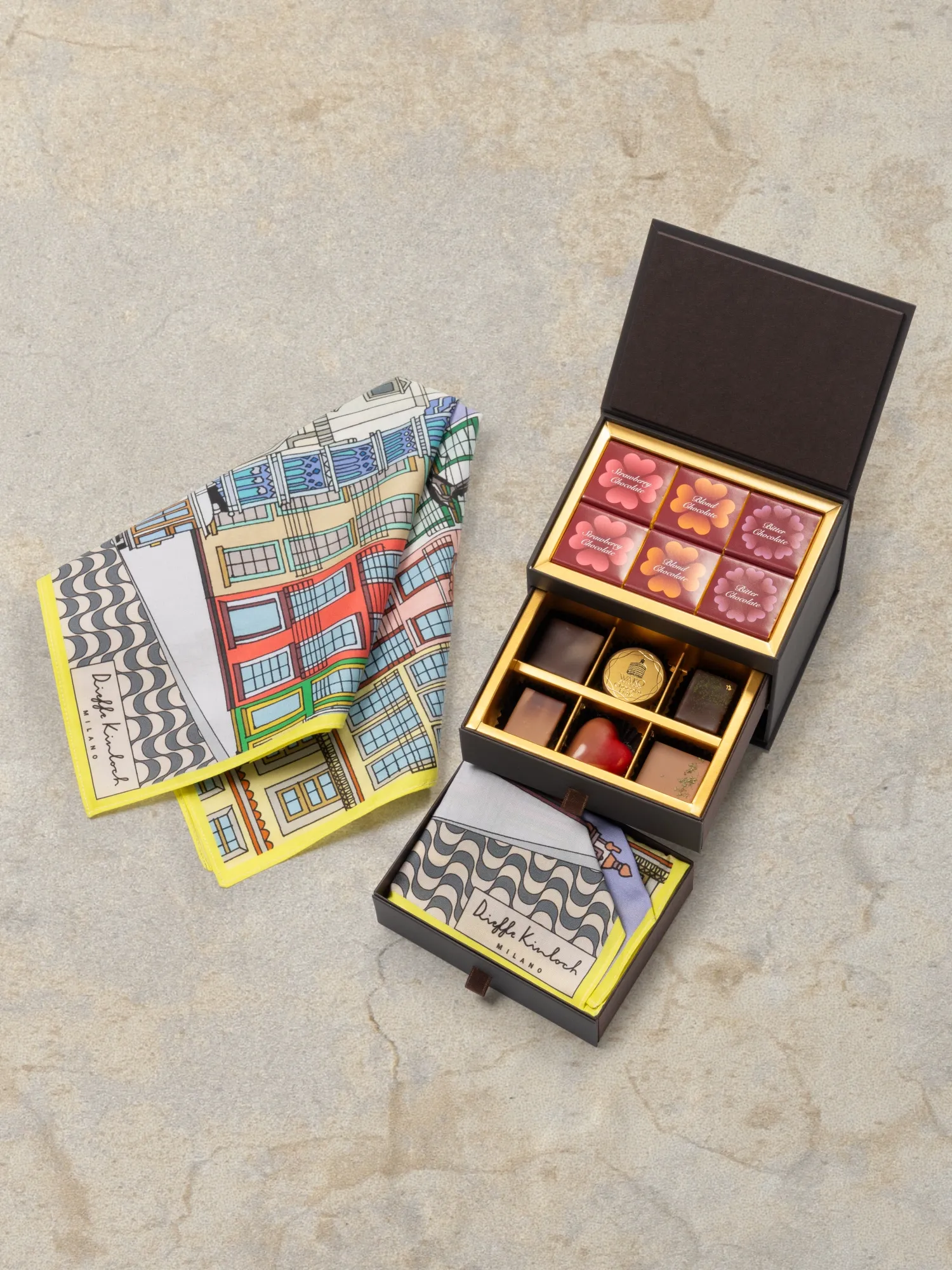 【予約】スペシャリテ＆ハンカチ詰合せ「LISBONA VIEW」