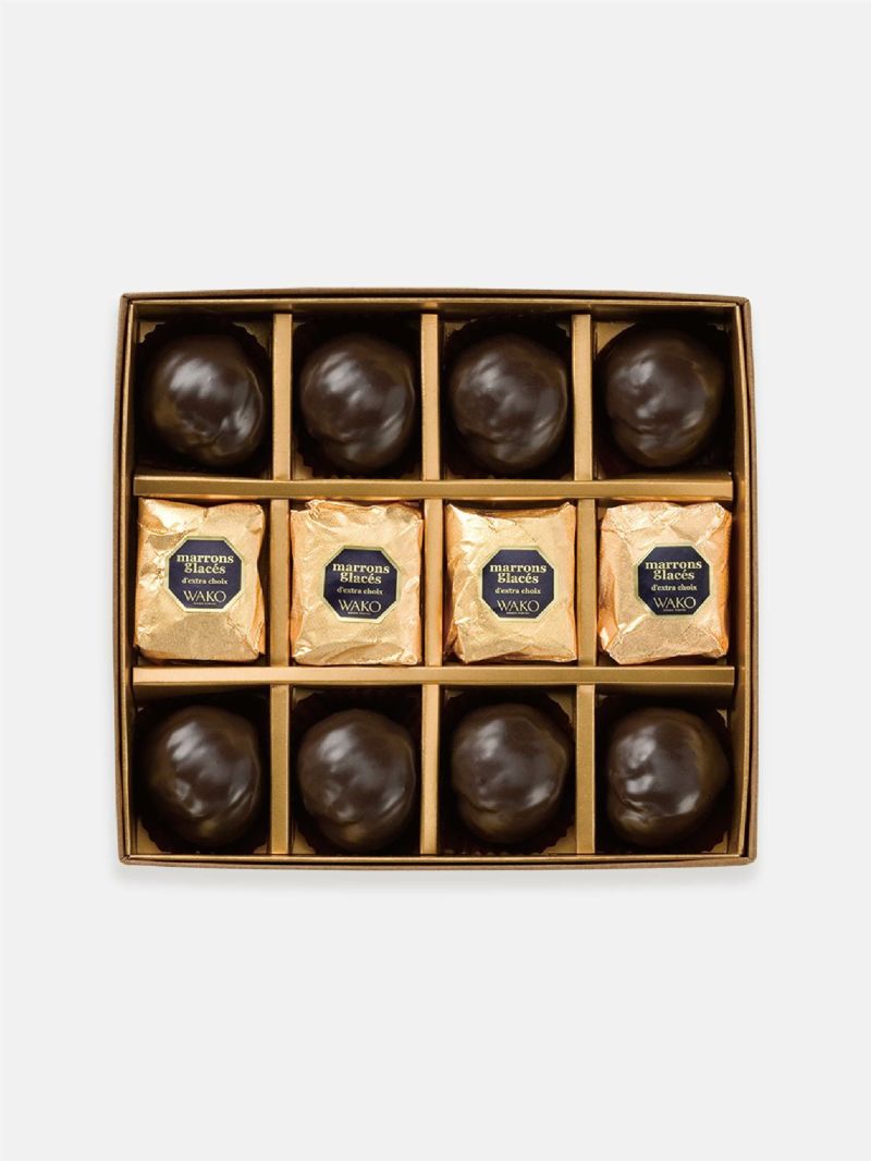 マロンショコラ（8個）、マロングラッセ（4個）詰合せ*