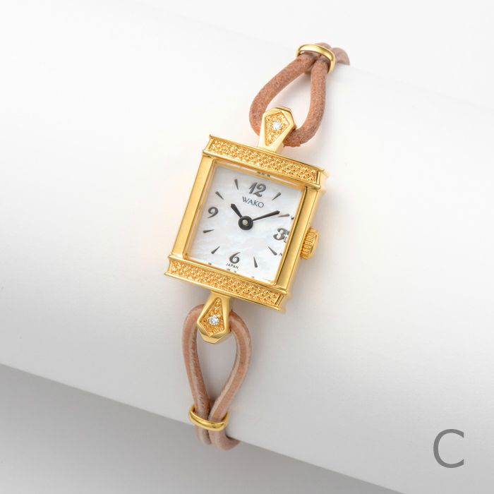 247 銀座和光 WAKO時計 ゴールド ラフィネ 人気 レディース腕時計 - 時計