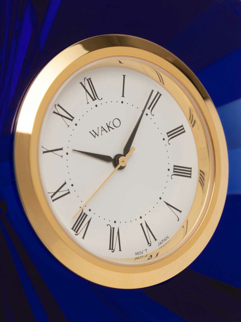 WAKO 置時計 マーブル調 約11cm WAKO 置時計 マーブル調 約11cm 和光 置き時計 新品未使用