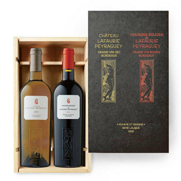 ラリック製 紅白ワインセット〈専用箱入り〉 |洋酒・日本酒 | WAKO公式 