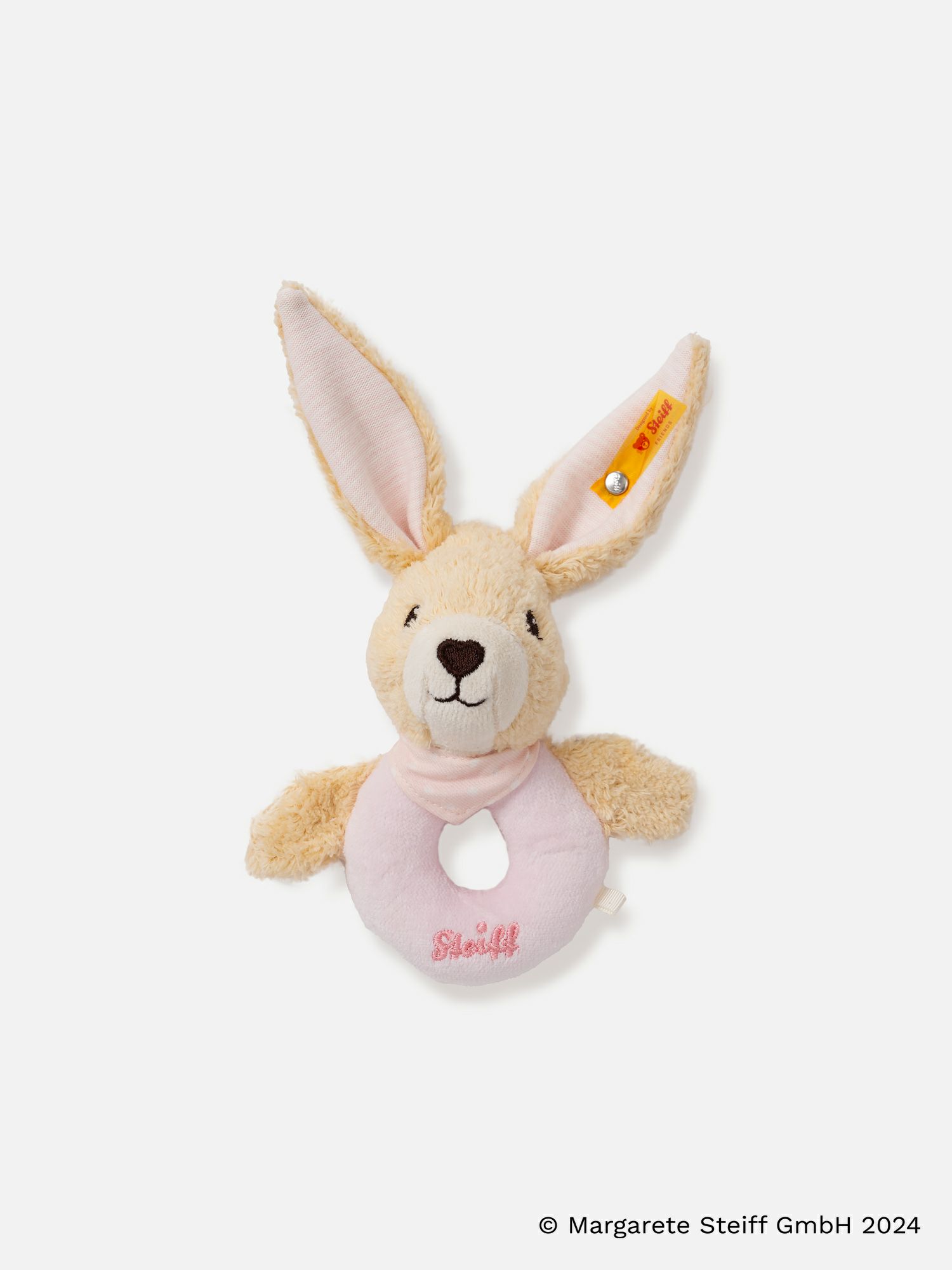 シュタイフ グリップトイ うさぎのホッペルちゃん ブルー おもちゃ Wakoオンラインストア 銀座 和光