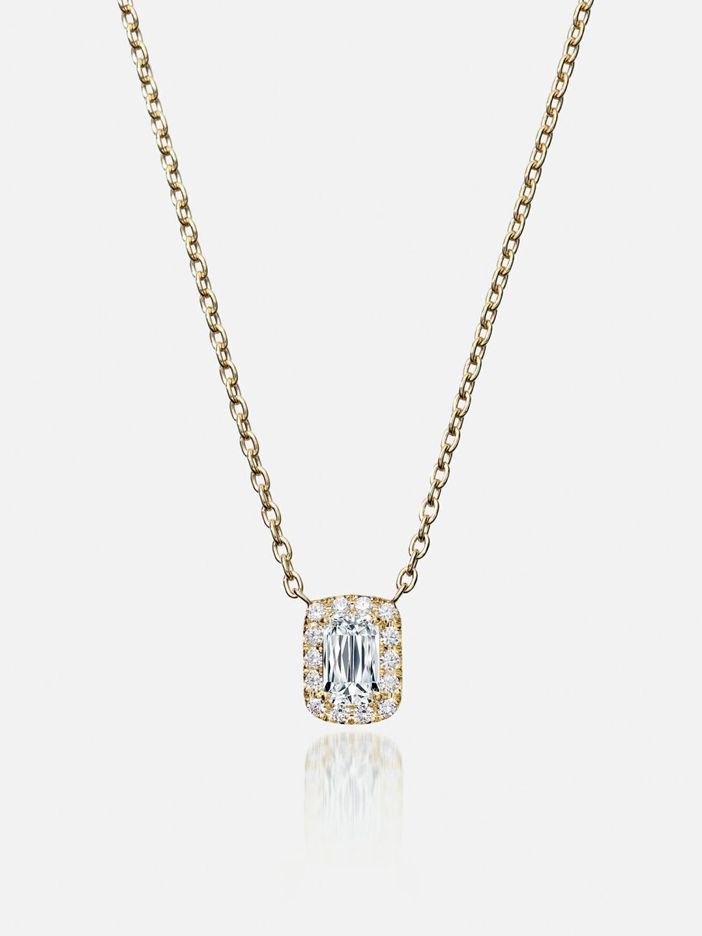 ネックレス〈18KYG アショカダイヤモンド 0.31ct〉 |ネックレス・ブレスレット | WAKOオンラインストア | 銀座・和光