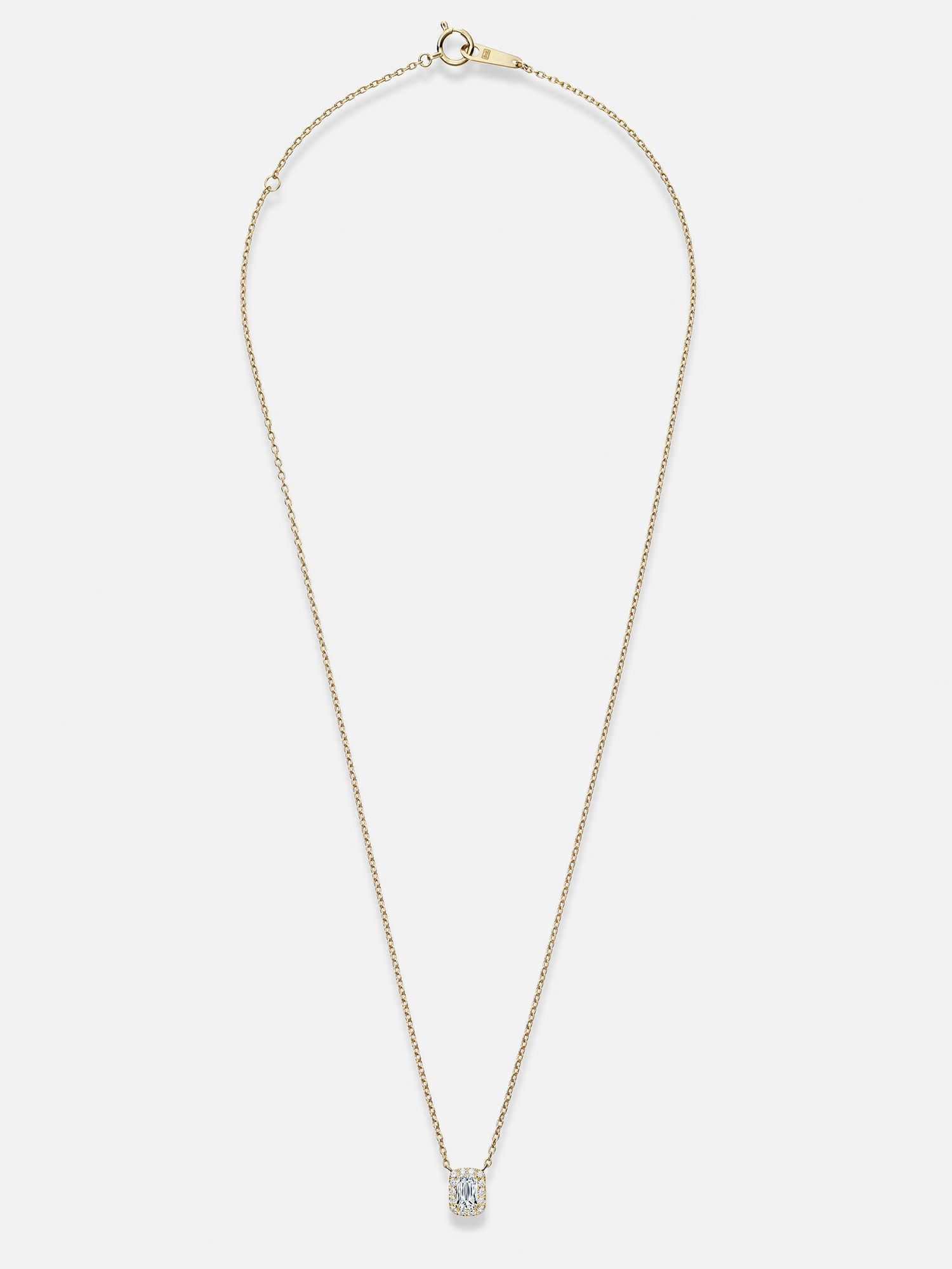 ネックレス〈18KYG アショカダイヤモンド 0.31ct〉 |ネックレス | WAKO  