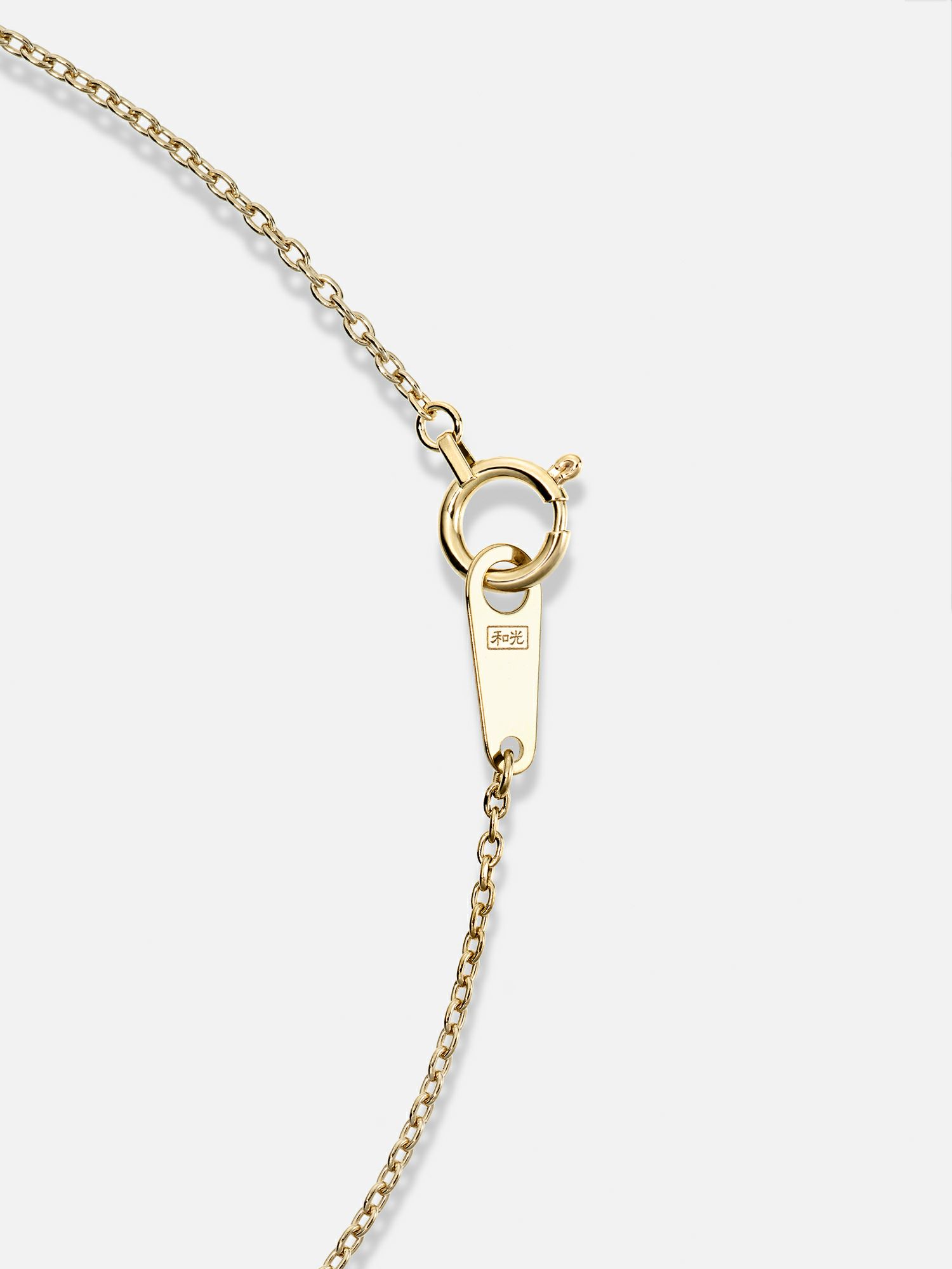 ネックレス〈18KYG アショカダイヤモンド 0.31ct〉 |ネックレス | WAKO  