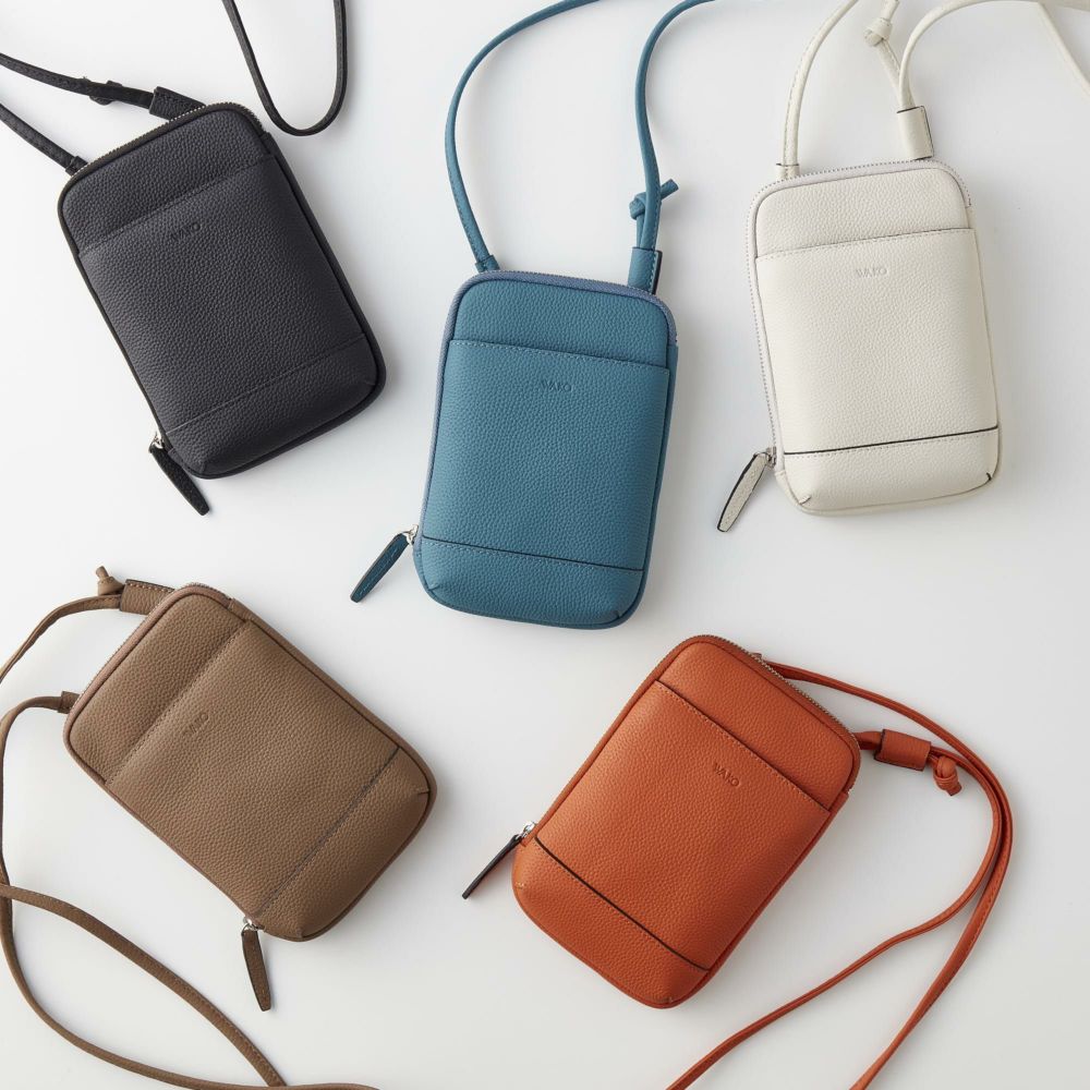 ZARA スマートフォンポーチ ピンク カード入れ ストラップ付 ポシェット