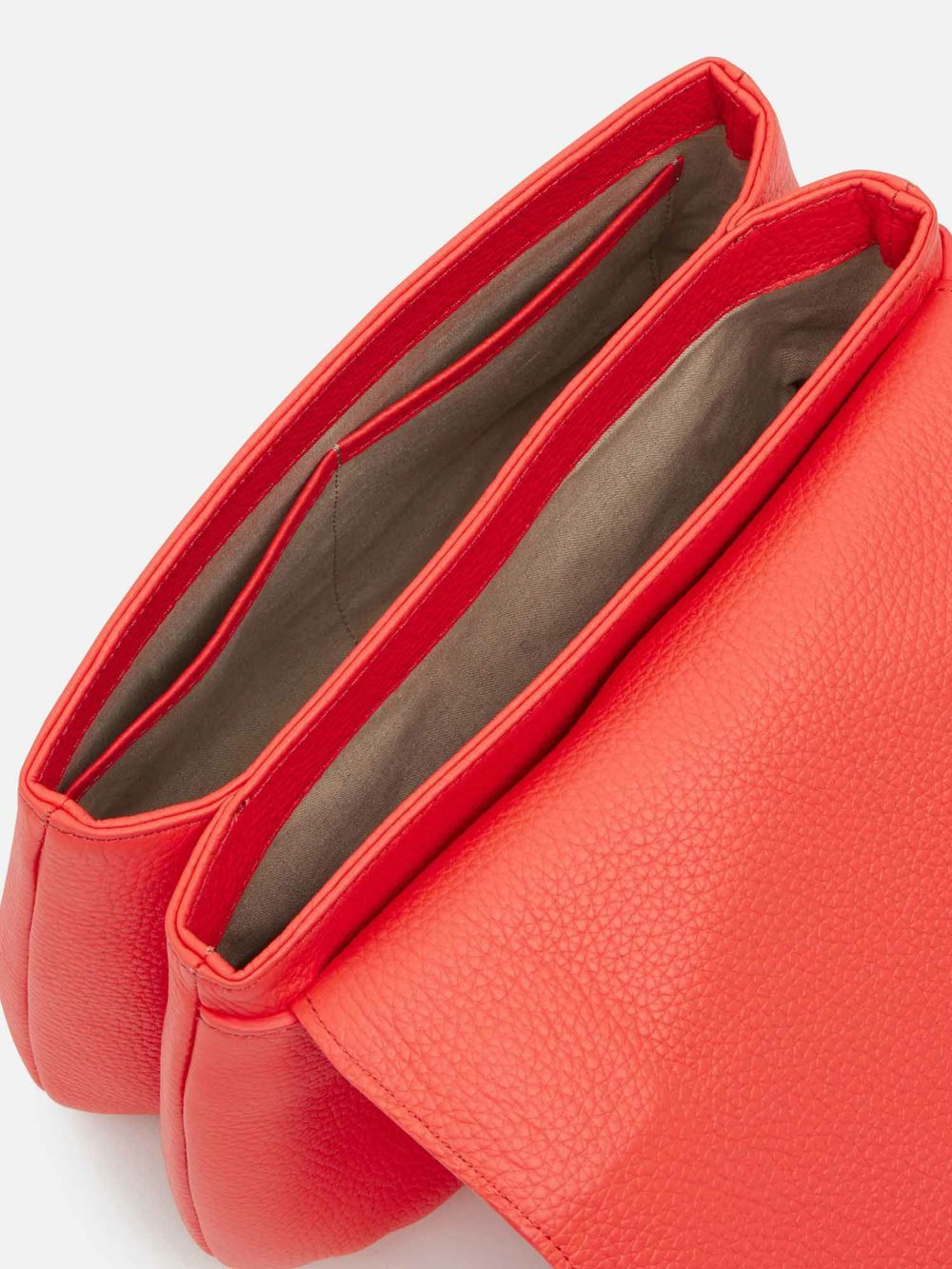MANACO トップハンドルバッグ コーラルレッド |ハンドバッグ