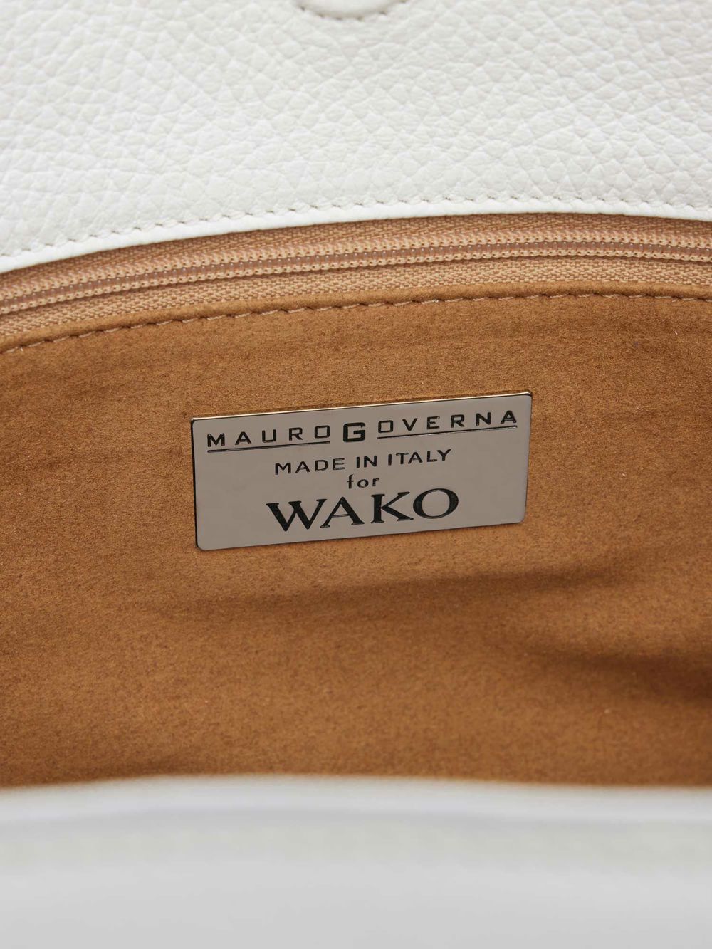 WAKO×MAURO GOVERNA バッグ ホワイト |ハンドバッグ | WAKO公式