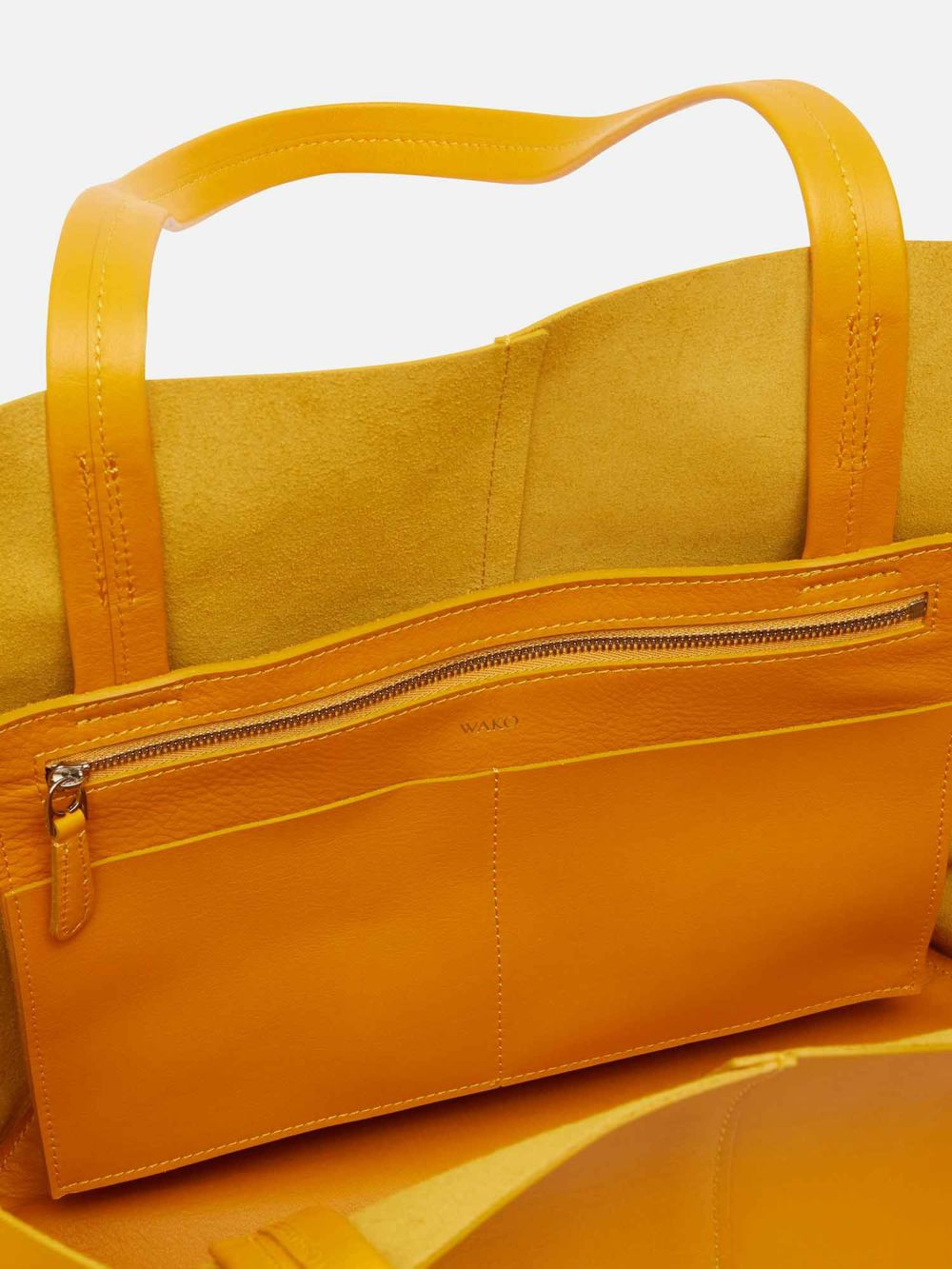 【美品】WAKO×MANACO ミディアム イエロー 現行品 A4 トートバッグ 000000021611-01-l.jpg?t=