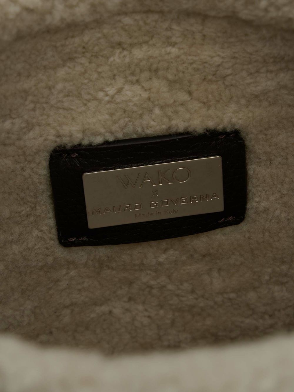 WAKO×MAURO GOVERNA バッグ WAKO CALLIE MISO スモール ムートン
