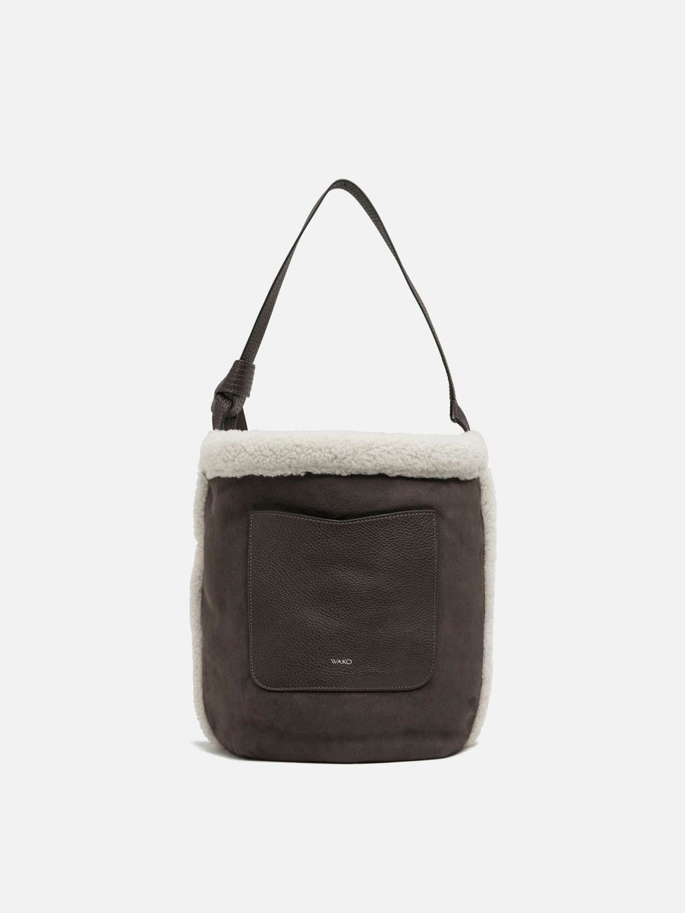 美品】MAURO GOVERNA グリーン×グレージュ レザー トートバッグ バッグ