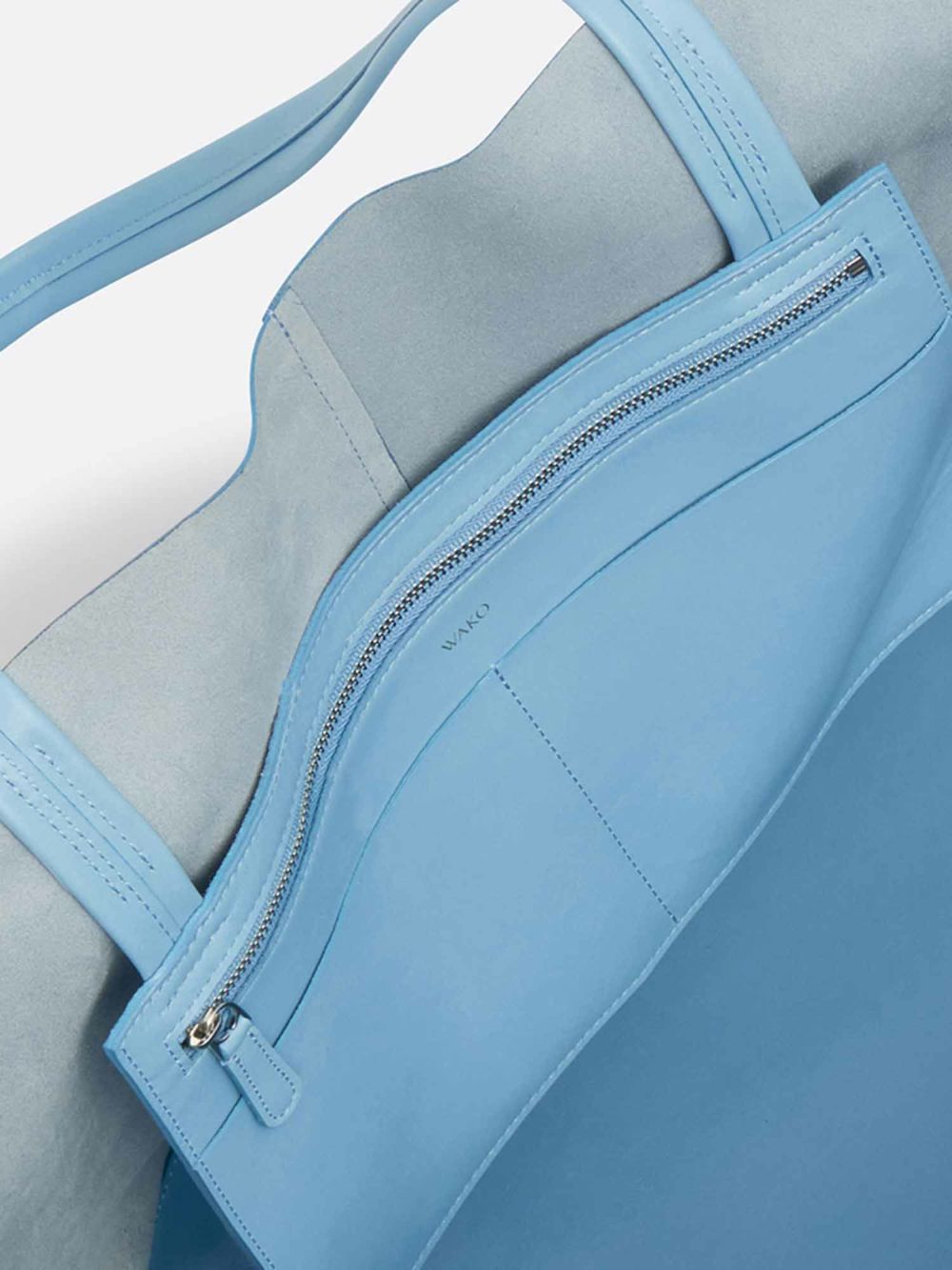 MANACO トートバッグ ラージ スカイブルー |トートバッグ | WAKO公式