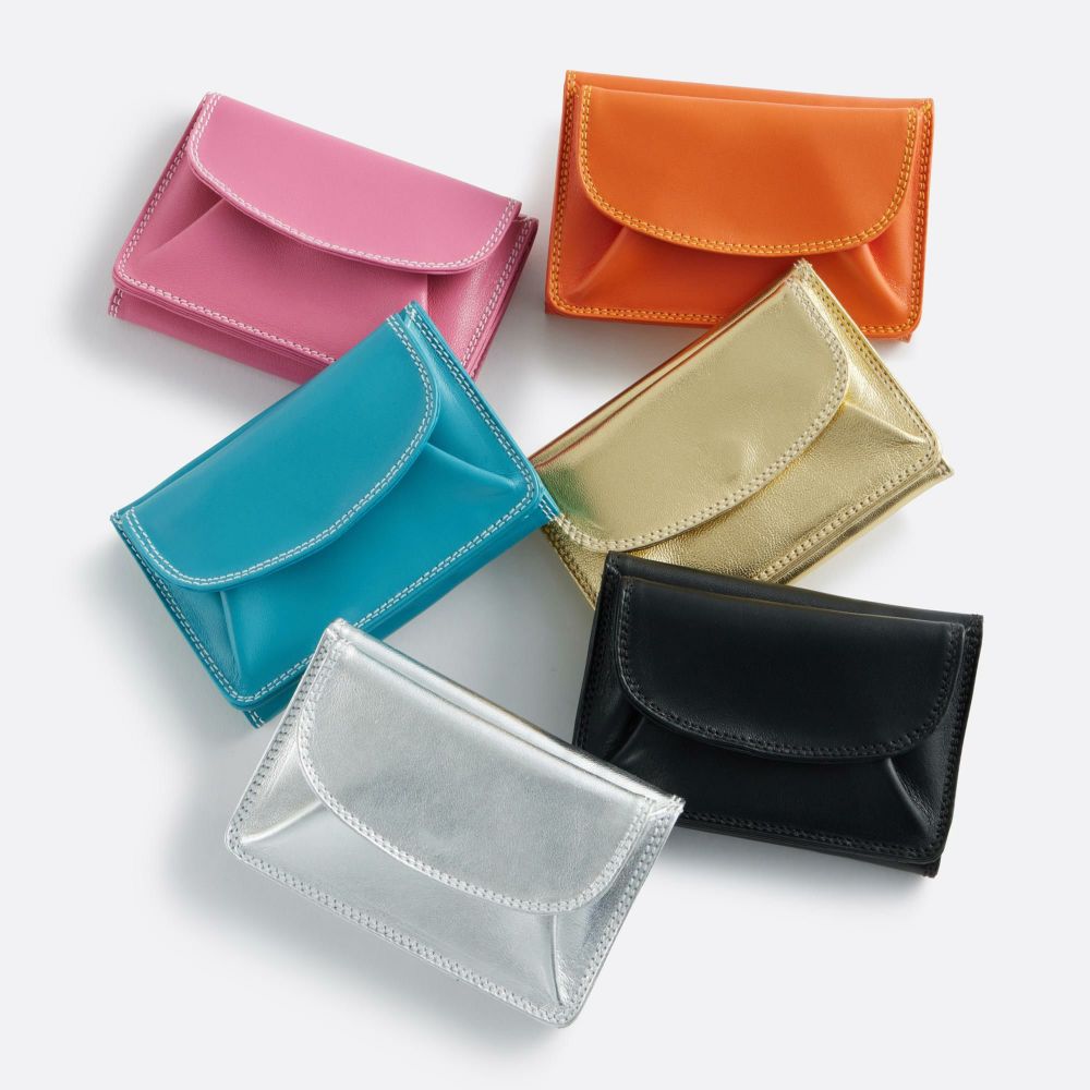 三つ折り財布〈レディース〉オレンジ |三つ折り財布 | WAKOオンライン