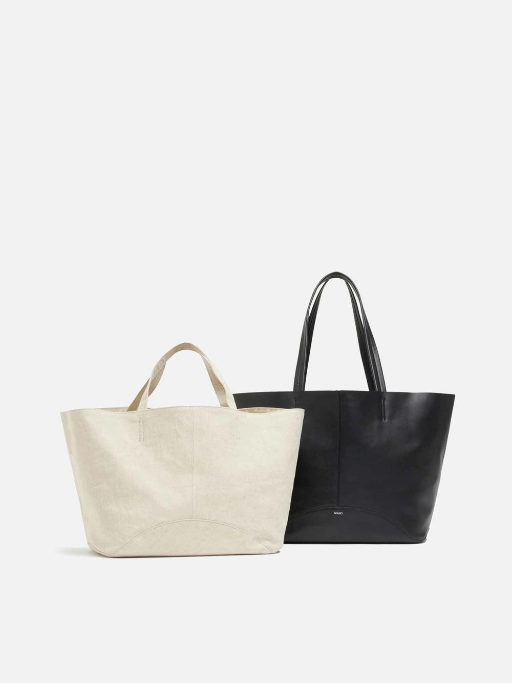 MANACO トートバッグ ミディアム ブラック |トートバッグ | WAKO公式