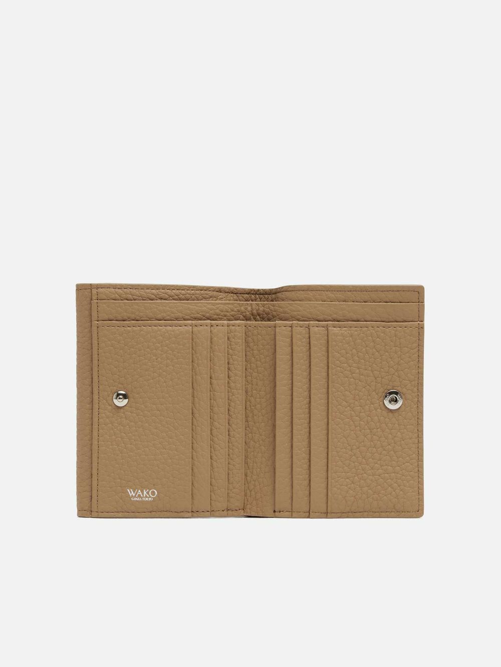 WAKO 和光　manaco ベージュ 二つ折り財布 MANACO ウォレット ベージュ |折り財布 | WAKO公式オンライン