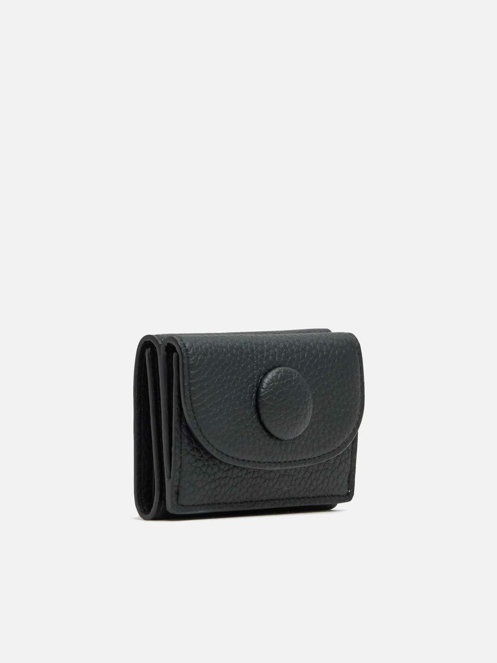 未使用 WAKO 和光 ☆ レザー 折財布 財布 ブラック マルチケース