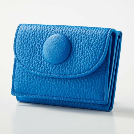 MANACO ミニウォレット ブルー |三つ折り財布 | WAKOオンラインストア 