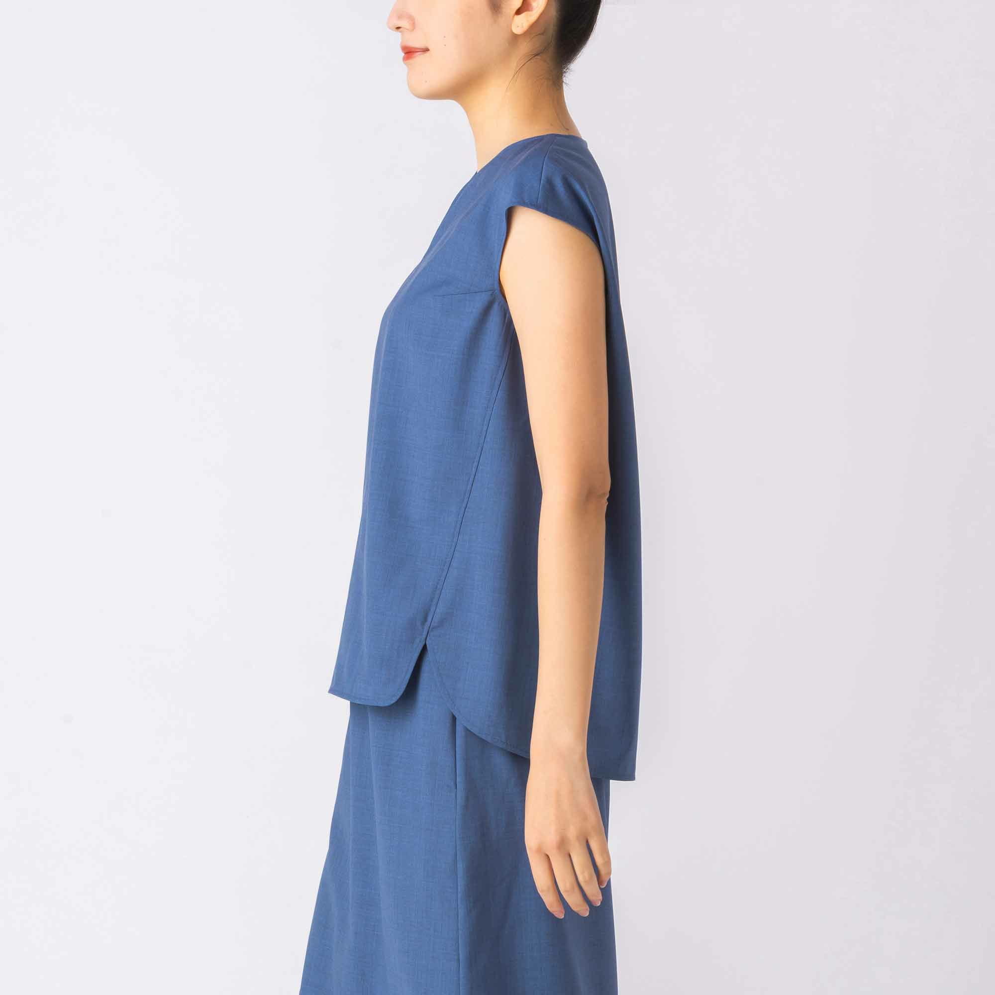 銀座WAKO NEW CLOSET プルオーバー ブルー