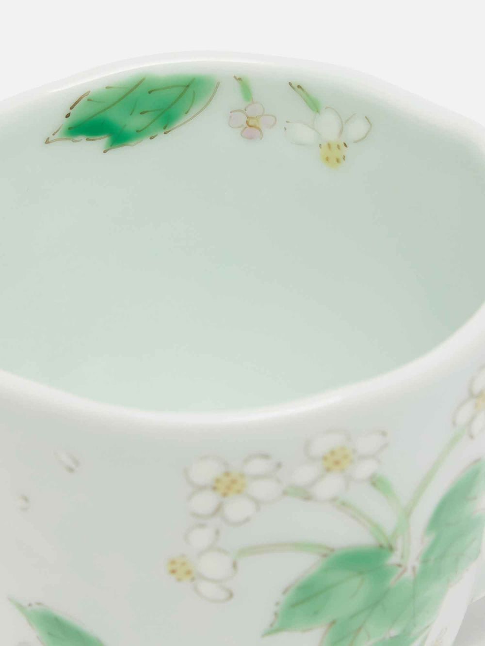 波佐見焼 藤川法男作 マグカップ〈白山いちげ〉 |ダイニング | WAKO