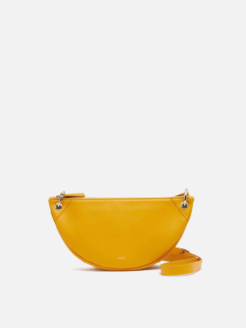 MANACO ダブルポシェット イエロー |ショルダーバッグ・ポシェット