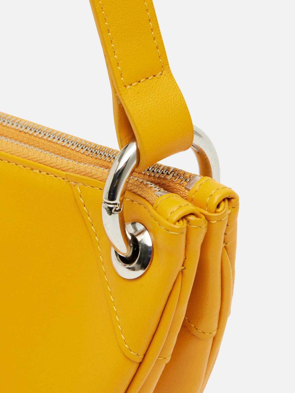 MANACO ダブルポシェット イエロー |ショルダーバッグ・ポシェット