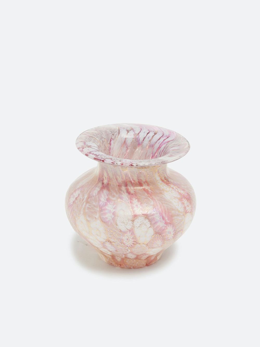 ベネチアガラス 小花器「はなばたけ」ローザMIX |ガラス器 | WAKO 