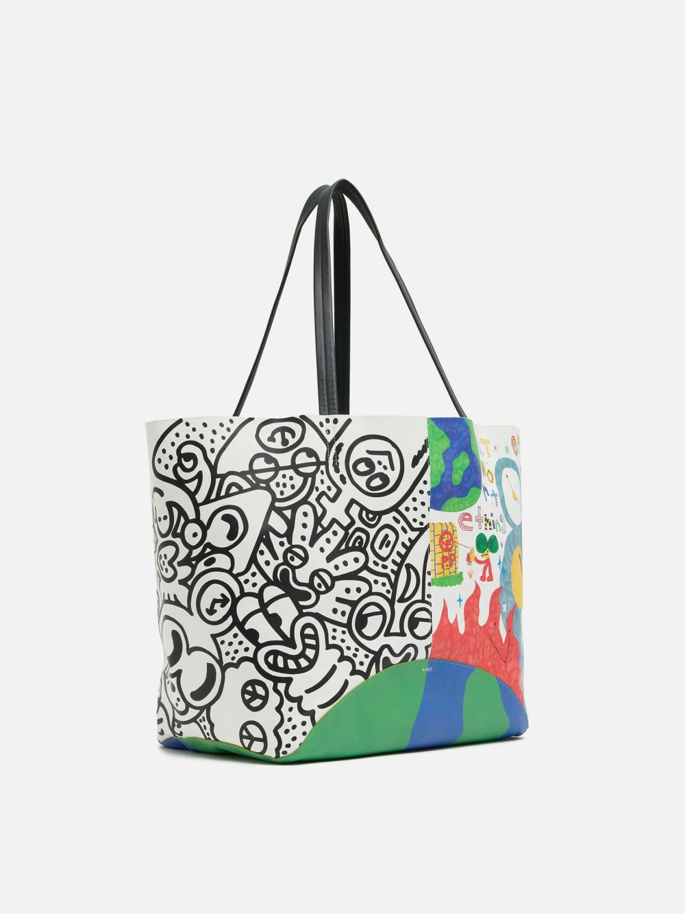 MANACO トートバッグ TOMASONコラボレーション ホワイト |トートバッグ