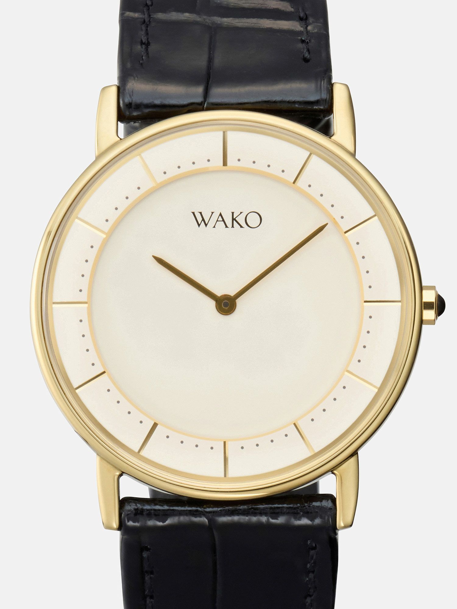 WAKOウオッチ〈紳士用〉 ブラック |メンズ | WAKO公式オンライン 