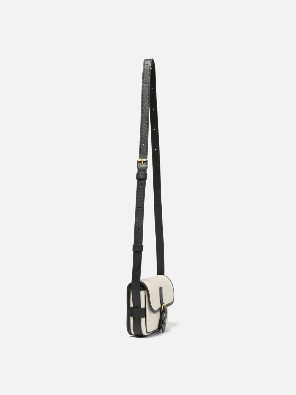 L/UNIFORM N°25 THE BELT BAG ナチュラル×ブラック |L UNIFORM