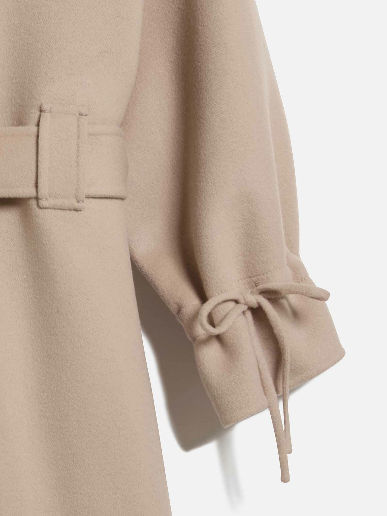 NEW CLOSET リバーフードコート ベージュ |アウター・ジャケット