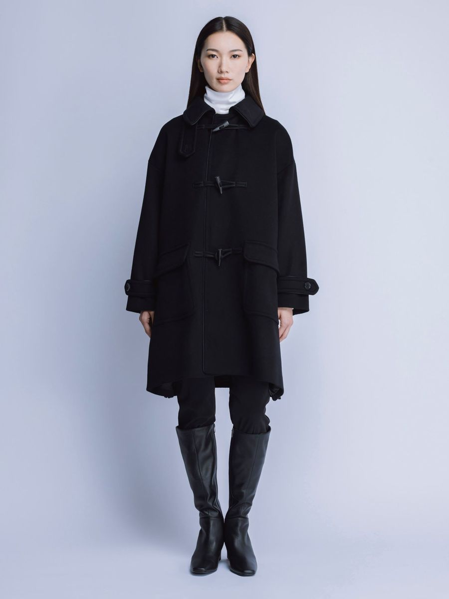 NEW CLOSET ダッフルコート ブラック |アウター・ジャケット
