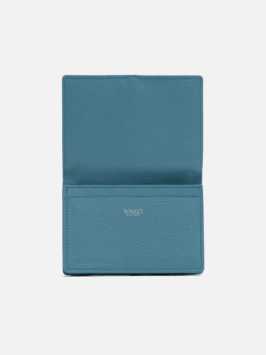 ビジネスカードケース ライトブルー |その他の革小物 | WAKO公式
