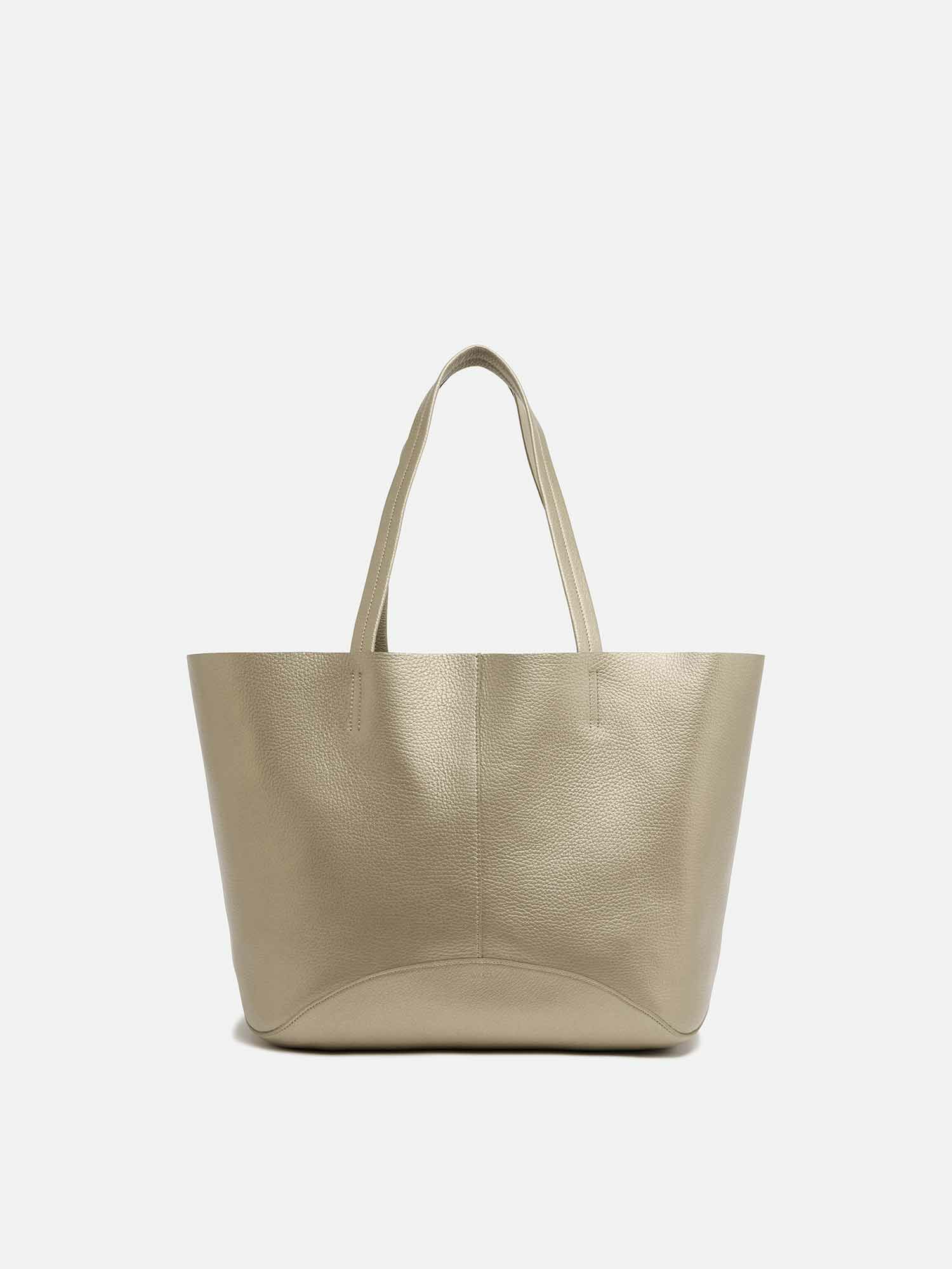 MANACO リバーシブルトートバッグ ゴールド |トートバッグ 