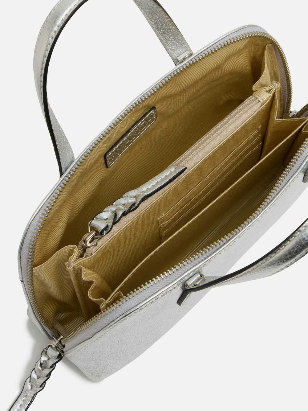 【入手困難】WAKO 銀座 和光 シルバー レザー 2way ショルダー バッグ ショルダーバッグ シルバー |ショルダーバッグ・ポシェット