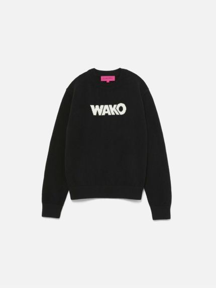 WAKO CREW BLACK |ニット | WAKO公式オンラインブティック | 銀座・和光