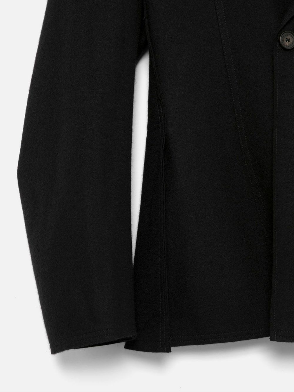 THE SHISHIKUI CASHMERE C / BLACK S試着のみ美品 新品未使用 SHISHIKUI シシクイ コットンカシミヤニット 黒