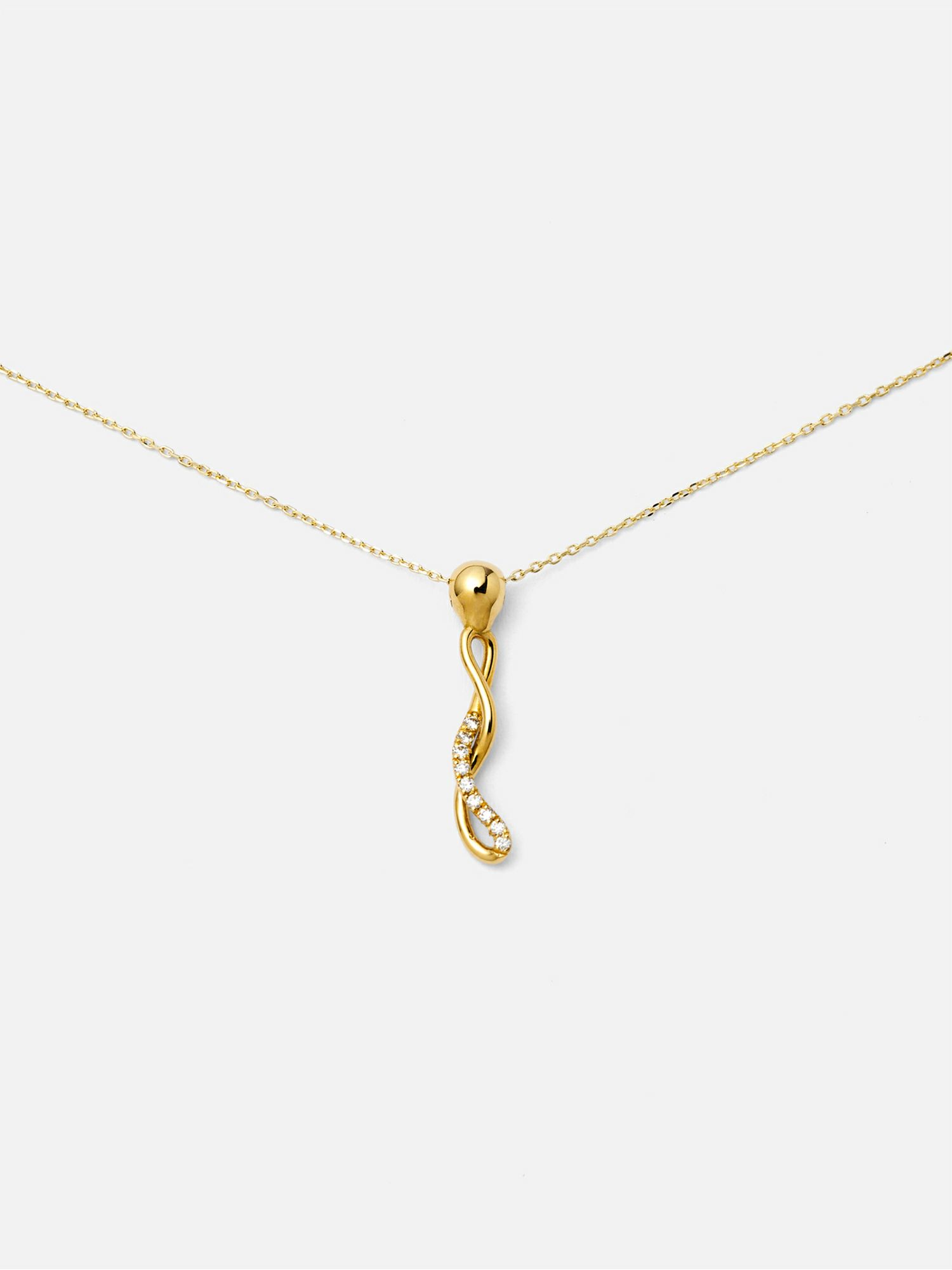 Charlotte CHESNAIS COLLIER LETTRE I ゴールド |Charlotte CHESNAIS