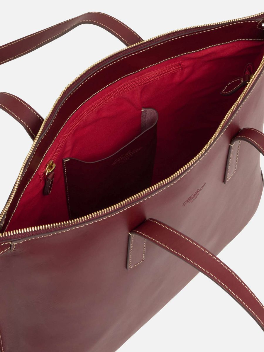 時計塔90年記念】 ボルドリーニ・セレリア トートバッグ ワイン