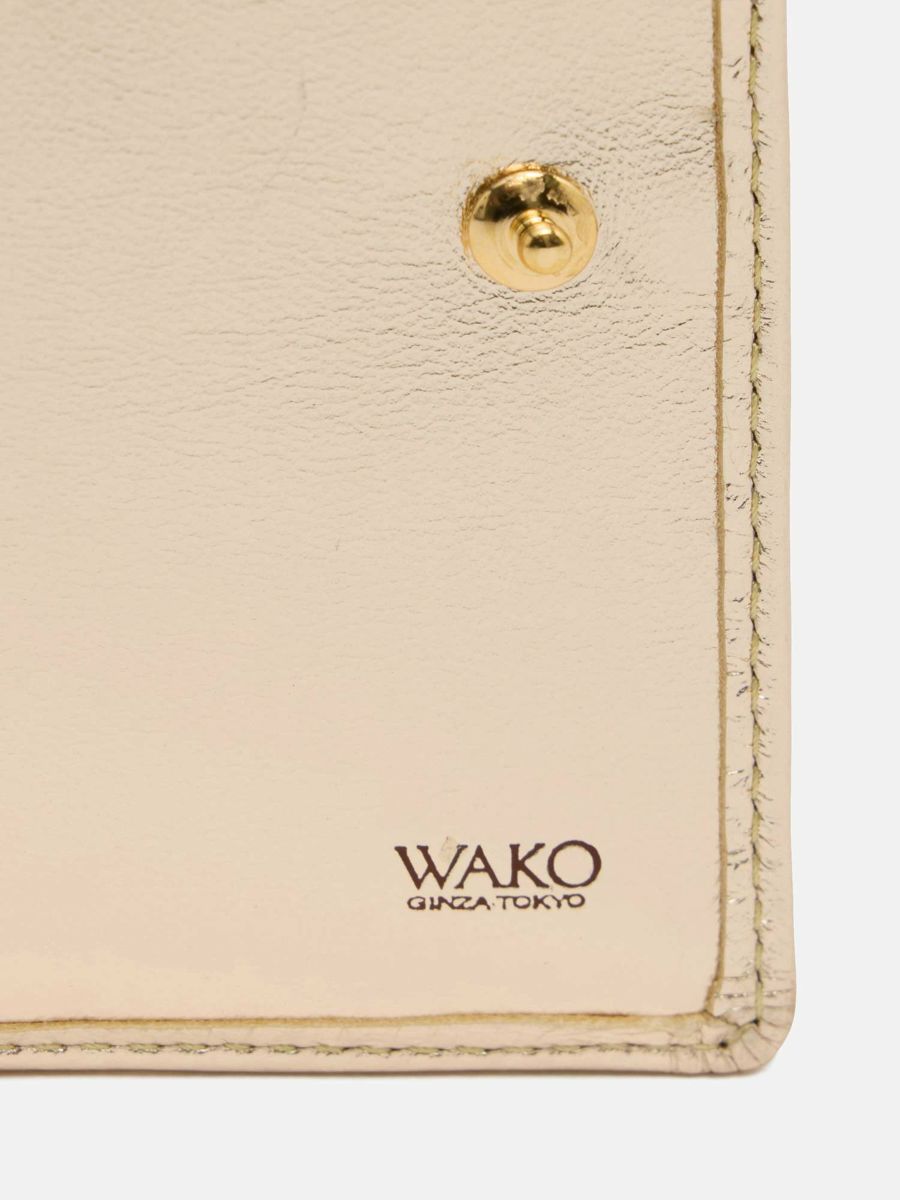 二つ折り財布 ゴールド |折り財布 | WAKO公式オンライン