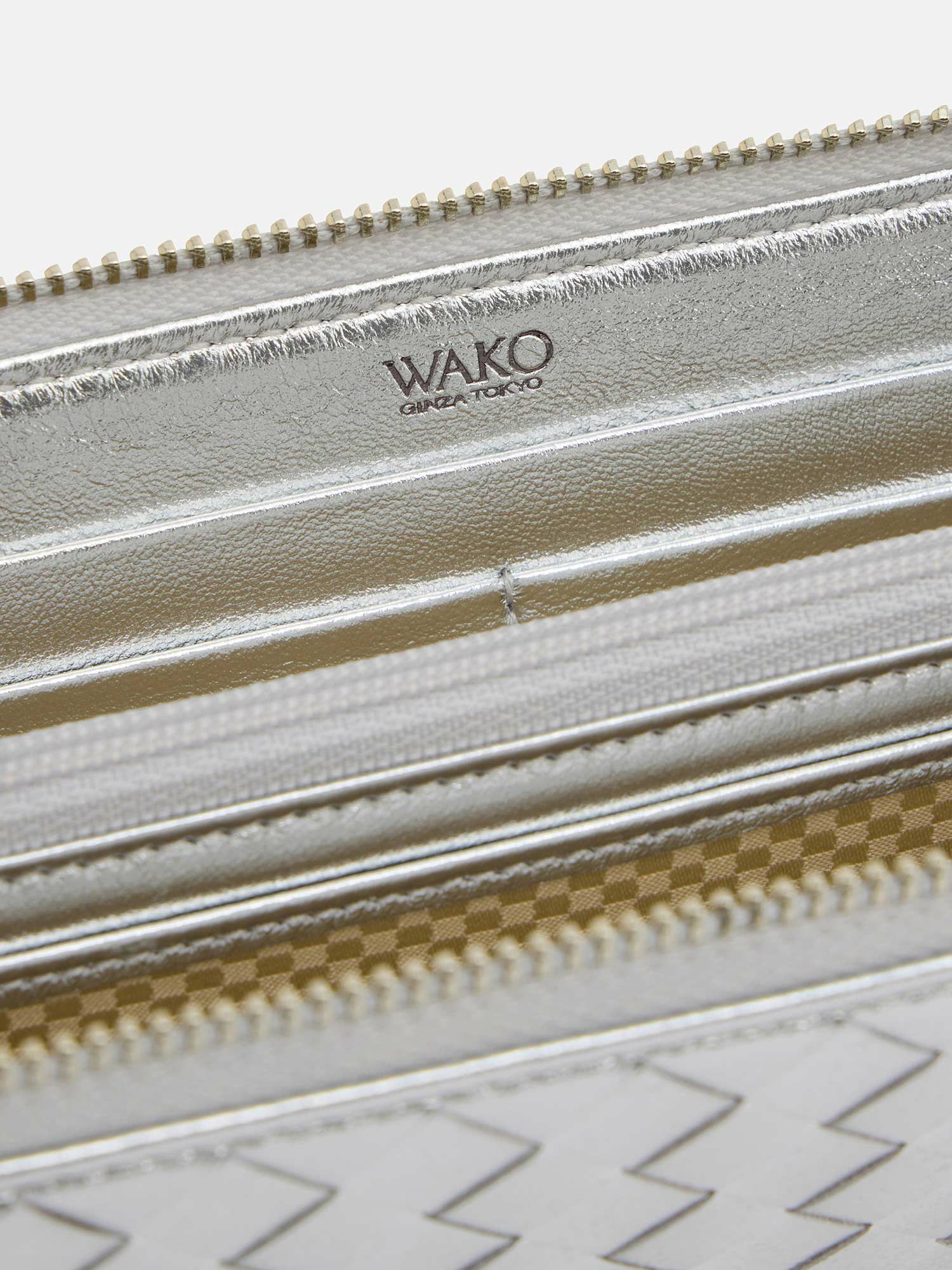 長財布 〈レディース シルバー〉 |長財布 | WAKO公式オンライン 