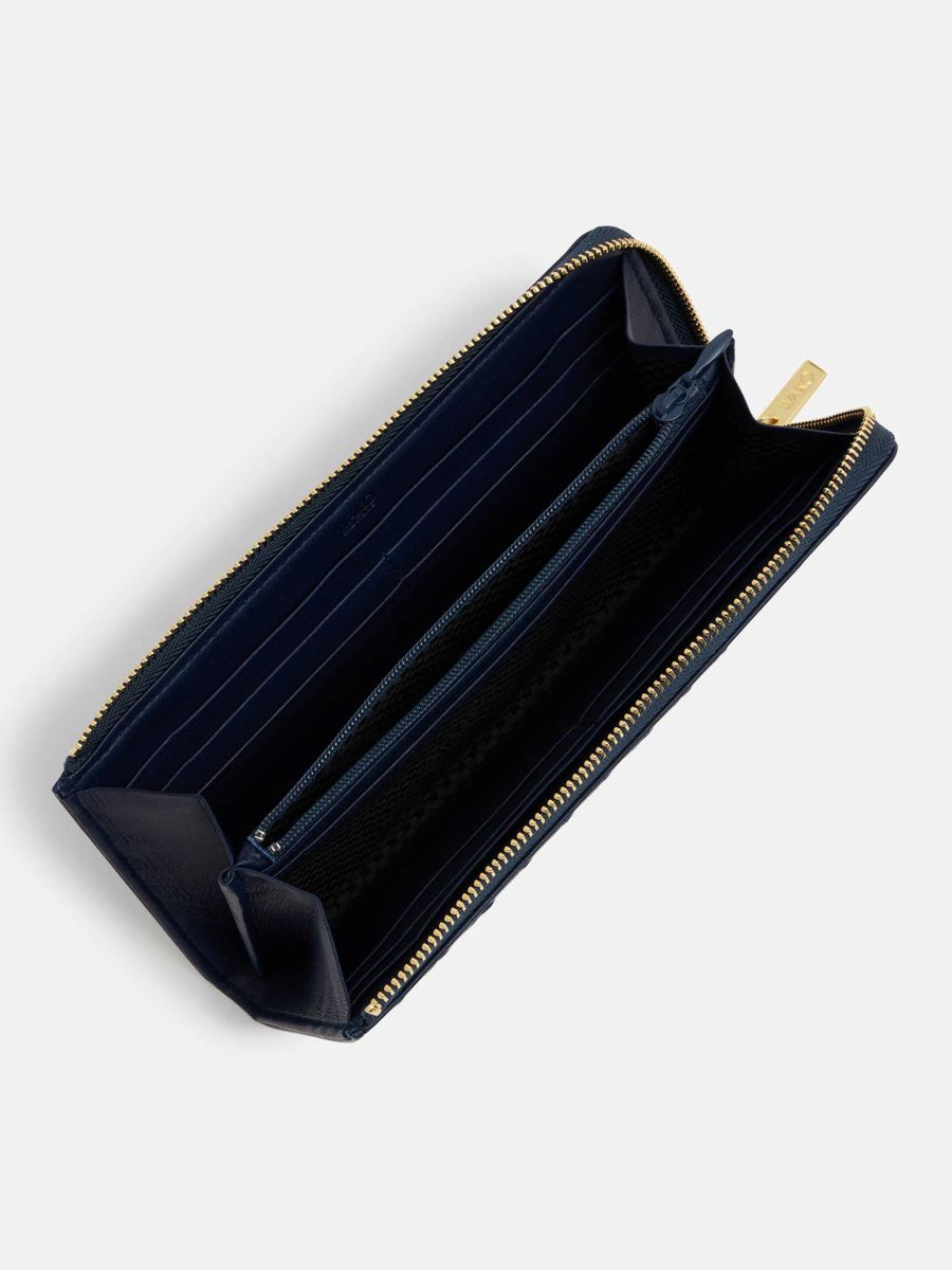 kotty  長財布　ネイビー　新品 キッピス ギャルソン長財布 ネイビー KP-11980421 : XPRICE